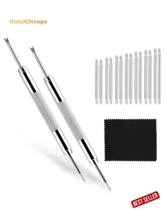 Watch Band Pins Replacement Kit, 16 PCS Stainless Steel Link Removal Tool
