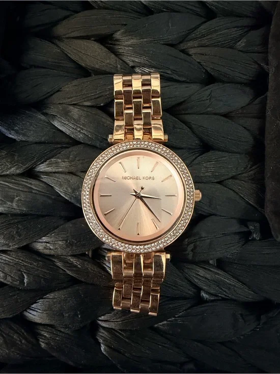 Michael Kors Darci Rose Gold-Tone Watch (Model MK3192)