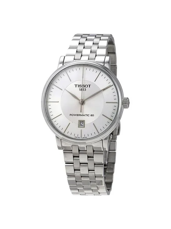 NWT Tissot Carson Automatic Silver Dial Men's Watch