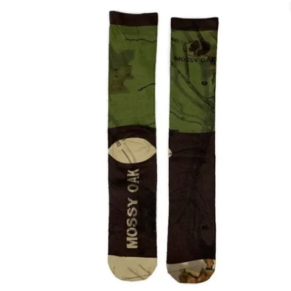 Mossy Oak Crew Camo Men's Socks