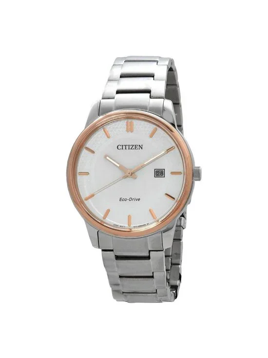 NWT Citizen Silver Dial Eco-Drive Men's Classic Watch Bm6979-74A