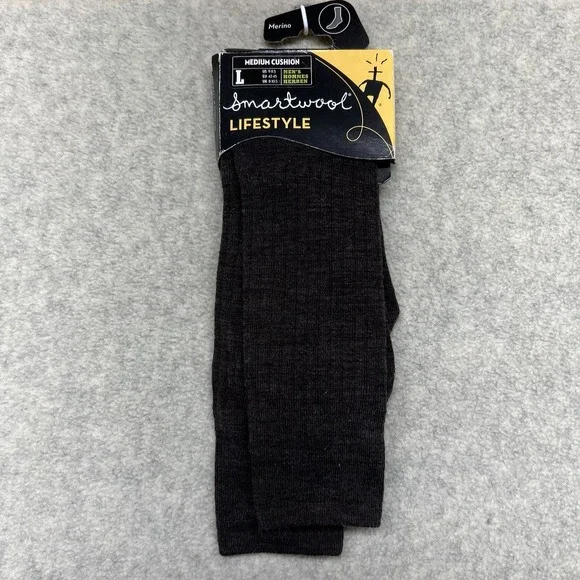 Smartwool Lifestyle Merino Wool Medium Cushion Crew Socks‎ Men's L 9-11.5 NWT
