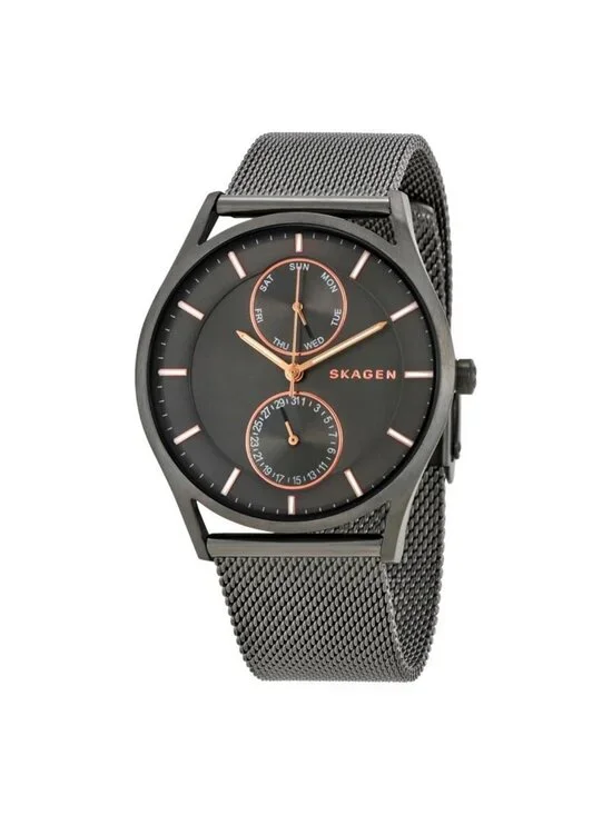 NWT Skagen Holst Multi-Function Grey Dial Unisex Watch
