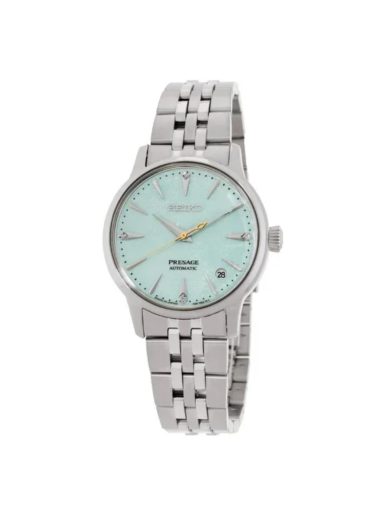 NWT Seiko Presage Automatic Ladies Light Green Dial Watch