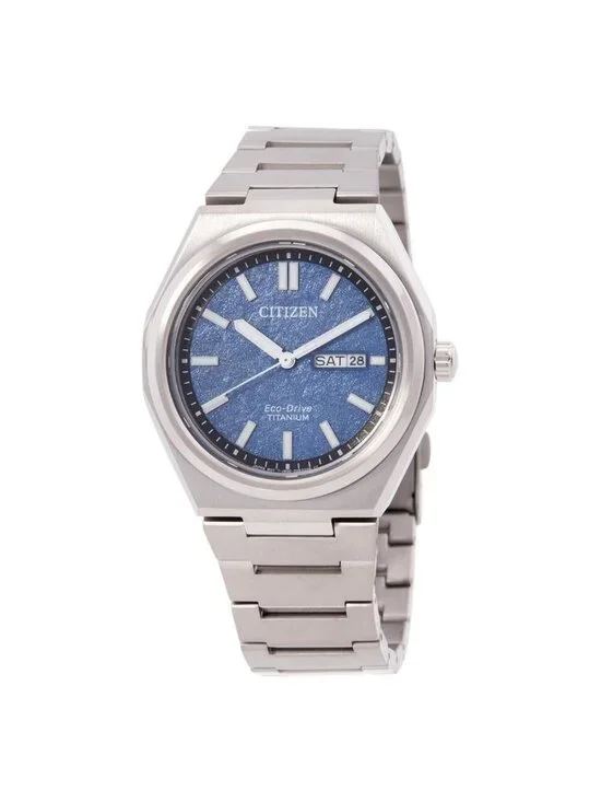 NWT Citizen Zenshin Three-hand Blue Dial Men's Watch