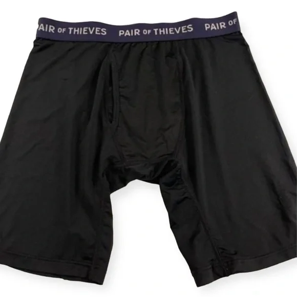 Pair of Thieves Mens Ready for Everything Boxer Briefs Size S Long Leg‎