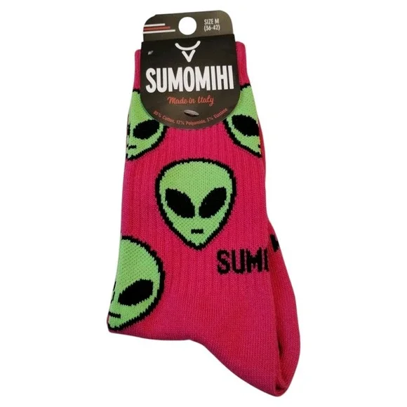 Sumomihi‎ Alien Head socks Unisex M