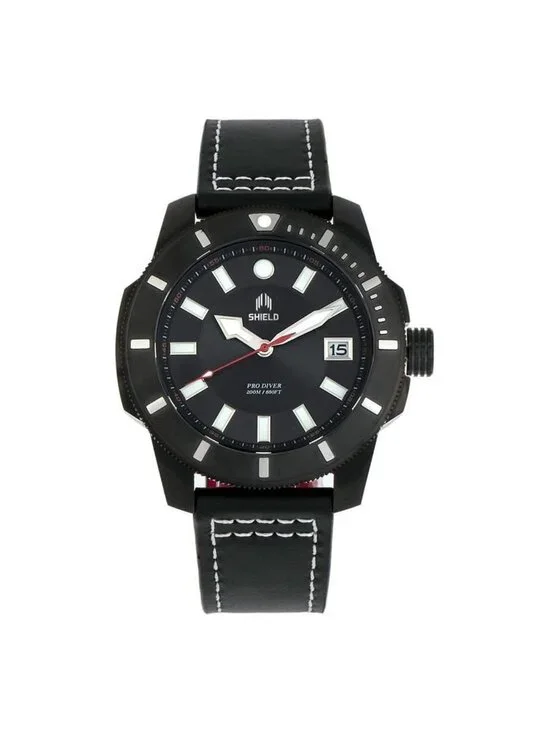 NWT Shield Shaw Black Dial Men's Watch