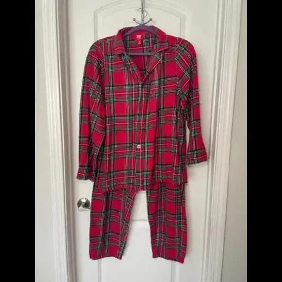 Family PJs - Red Plaid‎ - Men's