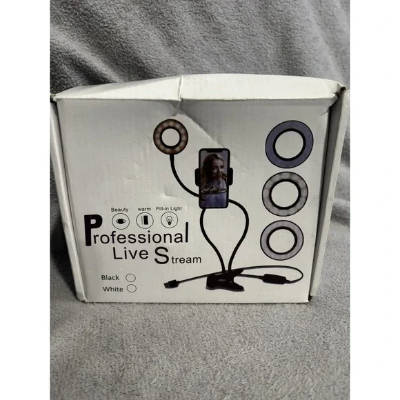 Professional‎ Live Stream LED Light and Phone Holder