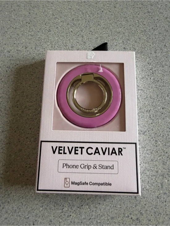 New Velvet Caviar Phone Grip & Stand MagSafe Compatible Pink Leopard Cheetah