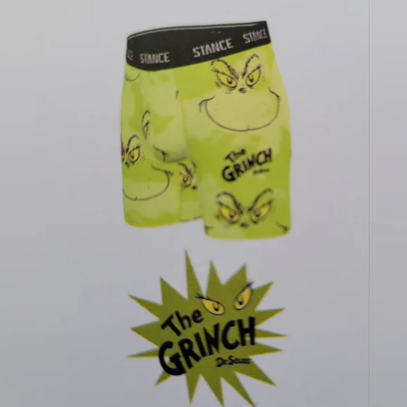Stance Lime Green Grinch Boxer Briefs