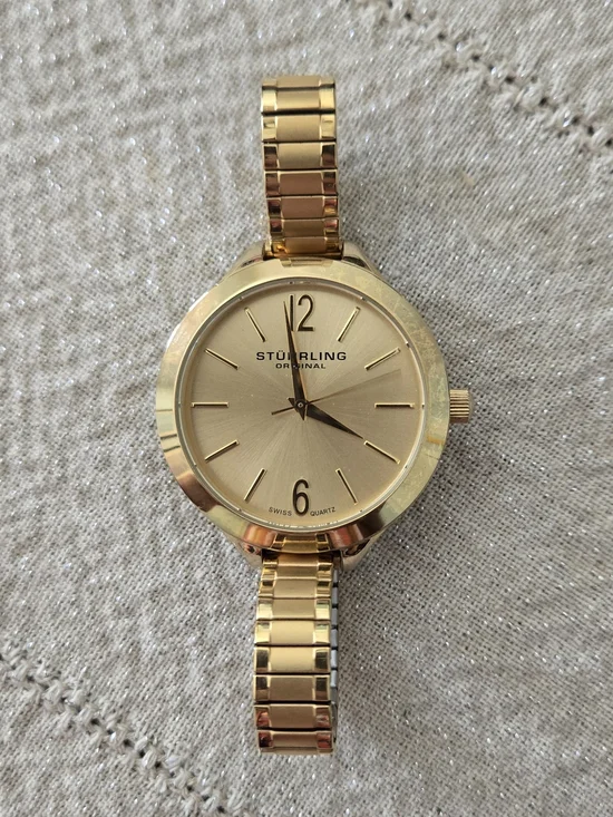 Stuhrling Original Gold Tone Women's Bracelet Watch