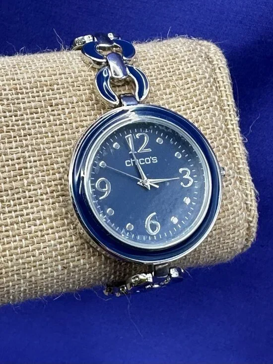 Chico’s Women’s Quartz Watch.  Fresh Battery