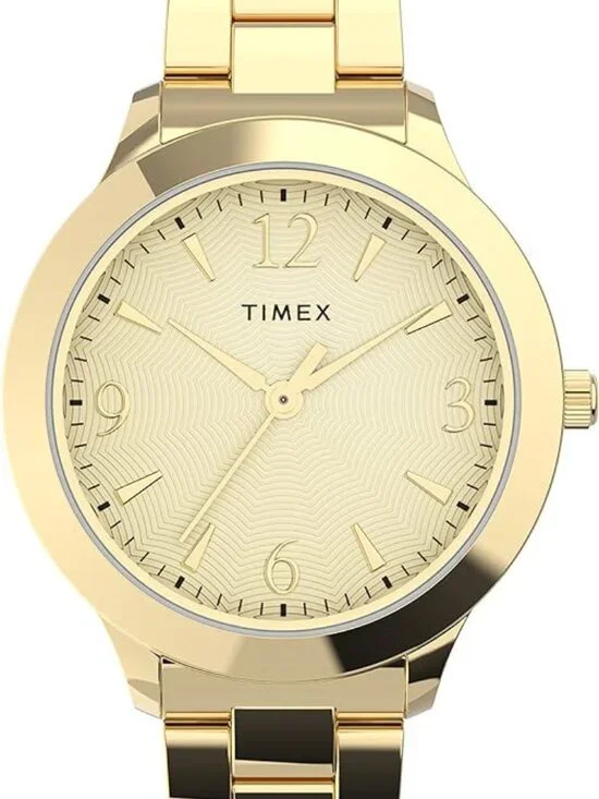 Timex Women's Watch TW2V36000 Quartz Gold Stainless Steel 32mm