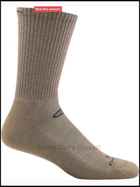 Micro Crew Light Cushion Socks - Merino Wool Blend for Hiking Running