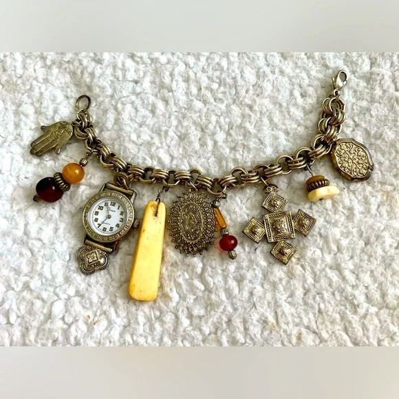 Forem watch charm bracelet