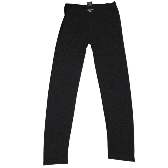 Omni‎ Wool Mens L Black Thermal Long Underwear Bottoms Base Layer Pants