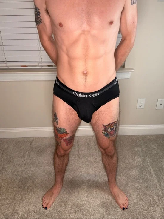 Calvin Klein Men's Black Classic Briefs Large