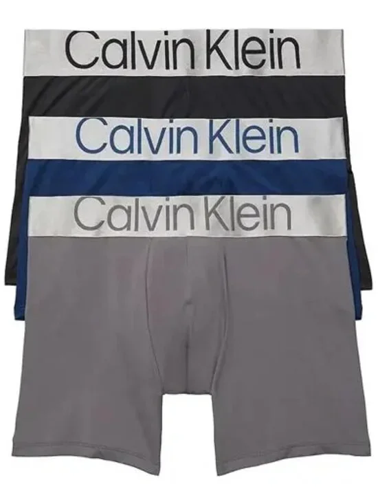 Calvin Klein Underwear Steel Micro 3-Pack Boxer Brief