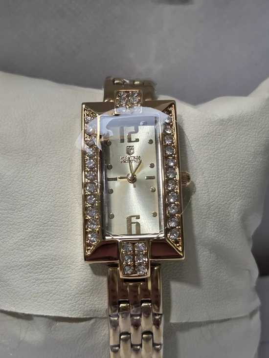 MONTRES PRESTIGE X Invicta  Women's Watch With Crystal Accents On Bracelet Bezel