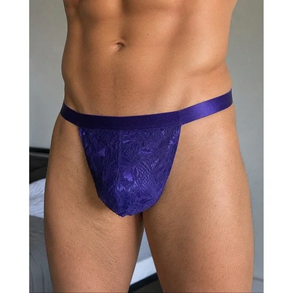 Cosabella Never Say Never Lace Thong Italian Lace Regular Waist Inclusive Fit