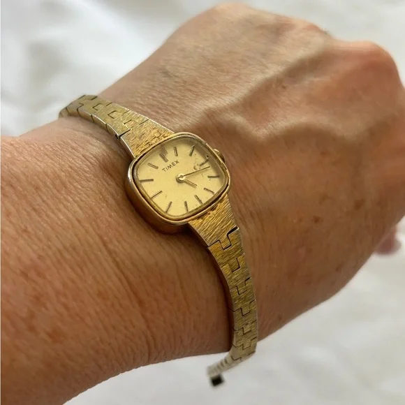 Women’s 1980s‎ Timex Gold Plated Watch