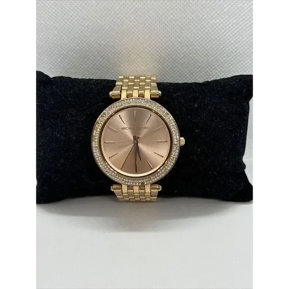 Michael Kors Darci MK3192 Women Rose Gold Analog Dial Quartz Wrist Watch JNA419