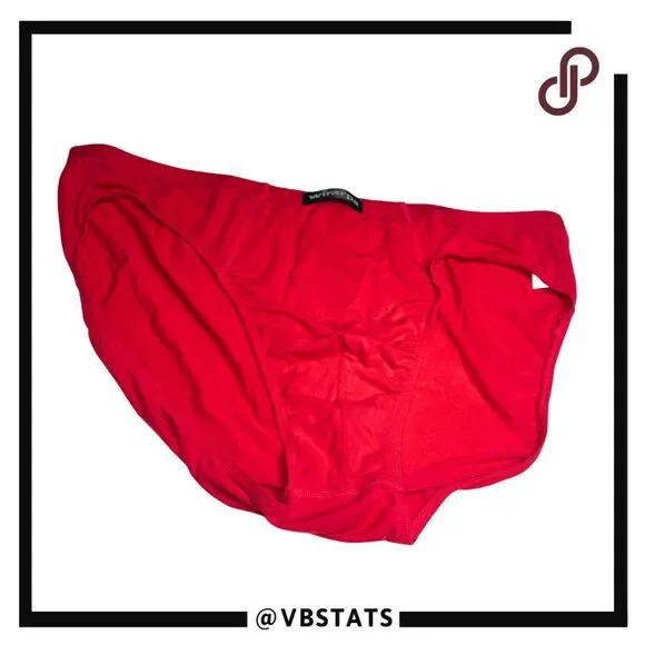 Wirarpa Mens Stretch Elastic Waistband Pull-On Bikini Underwear Hot Pink Size XL