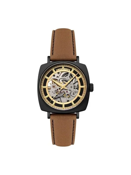 NWT Thomas Earnshaw Moorgate Gold-tone Dial Men's Watch