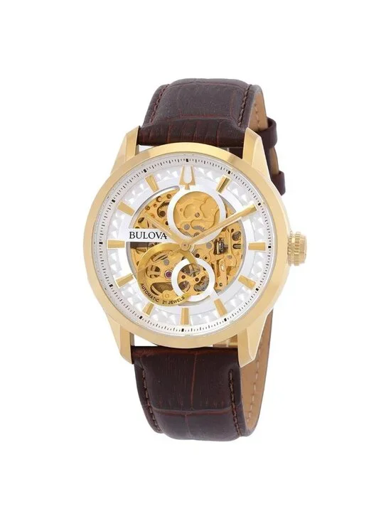 NWT Bulova Classic Sutton Automatic White Dial Men's Watch