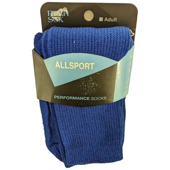 Long Blue Baseball Football Socks Pear Socks Pearsox Sport