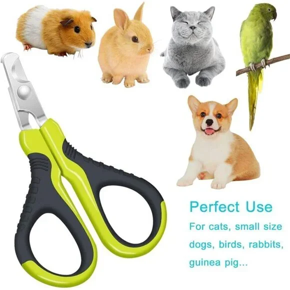 NAIL SCISSORS CLIPPERS, TRIMMER, SMALL PET - CATS, DOGS, RABBITS