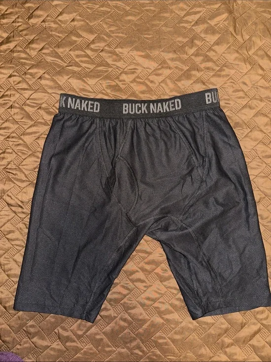 Duluth Trading Co Buck Naked Black Performance Boxer Briefs