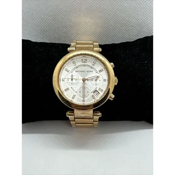 Michael Kors Parker MK5806 Women Stainless Steel Analog Dial Quartz Watch JNA416
