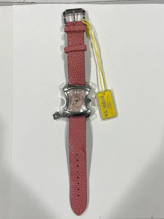 NOS Invicta Vintage Charm Model 2621 Women's Quartz MOP Dial - 01449 WORKS