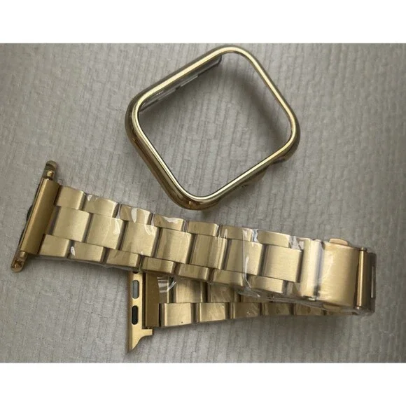 MY PRETTY STRAP chain Link Strap for Apple Watch W Cover 44mm