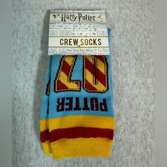 Harry Potter Quidditch Athletic Crew Socks ⚡🧦‎