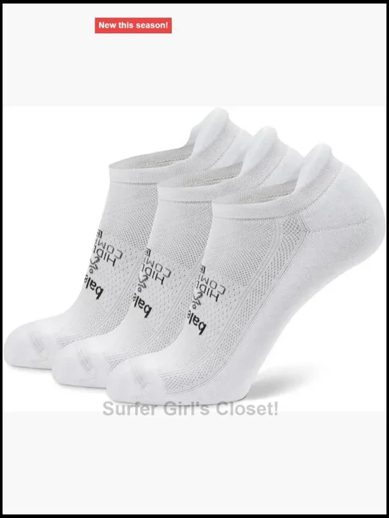 Performance No Show Athletic Running Socks 3-Pack Moisture Wicking Cushioned