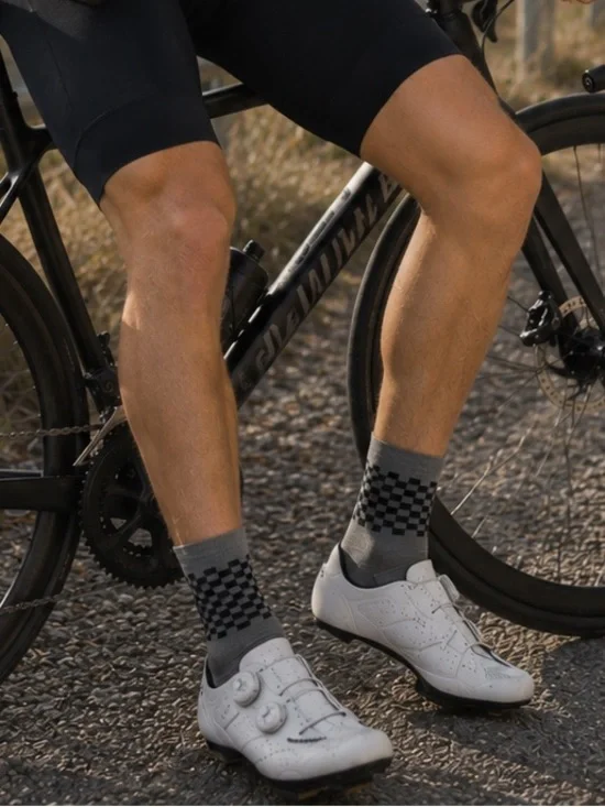 Bontrager Checkered Socks, Size Small