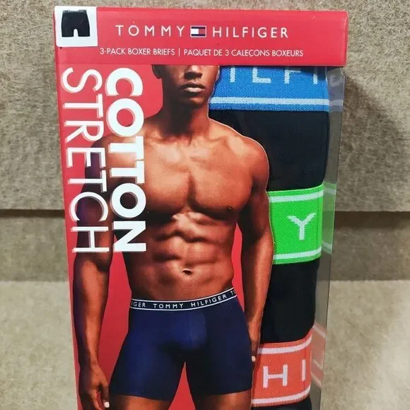 Tommy Hilfiger Men's Cotton Stretch Boxer Briefs #K