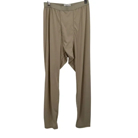 Peckham Polartec Silkweight Drawers Mens Medium‎ Tan Base Layer Military Thermal