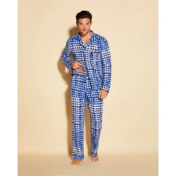 Cosabella Bella Men's Classic Pajama Set Mini Jazzy Jeff Pima Cotton Modal L