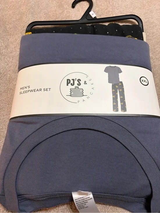 Kohl's Men's Navy Short-Sleeve Sleepwear Set