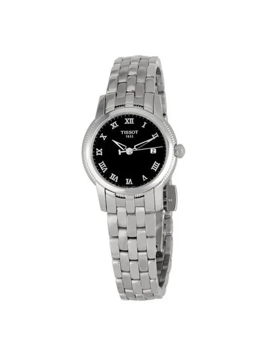 NWT Tissot Ballade III Quartz Black Dial Ladies Watch