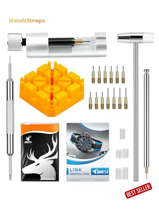 Watch Link Removal Tool Kit with Spare Needles & Spring Bars