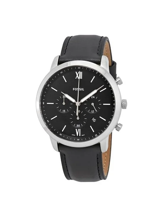 NWT Fossil Neutra Chronograph Quartz Black Dial Men's Watch