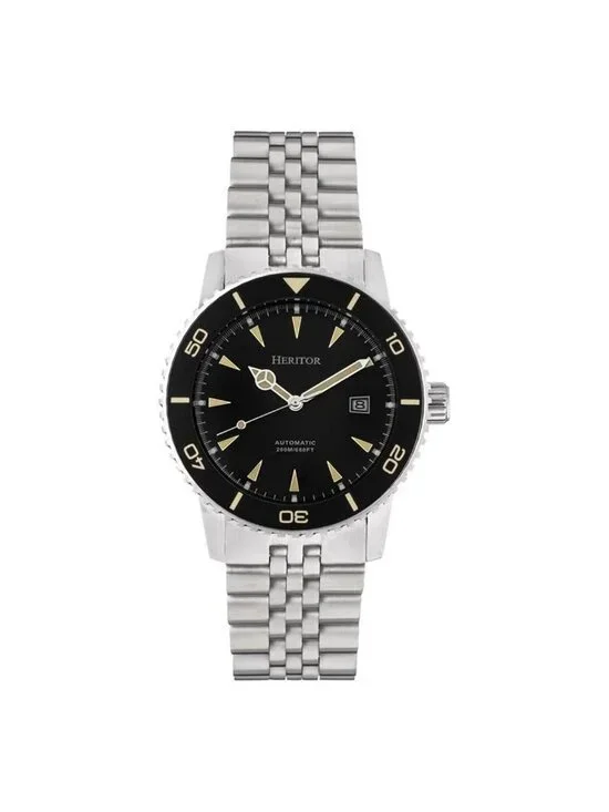 NWT Heritor Hurst Black Dial Automatic Men's Watch