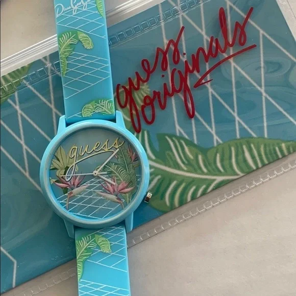 Guess Vaporwave Unisex Color Silicone Watch