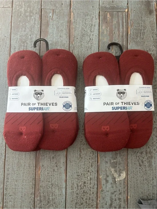 NWT Pair of Thieves Men’s Cushion No Show Socks Bundle 12 Pairs Comfort Men 6-12